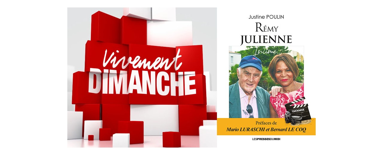 Présentation du livre de Justine Poulain par Michel Drucker