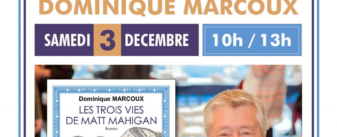 Dominique Marcoux en dédicaces